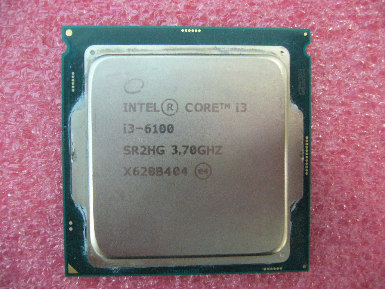 QTY 1x Intel CPU i3-6100 Dual-Cores 3.70Ghz 3MB LGA1151 SR2HG NOT WORKING