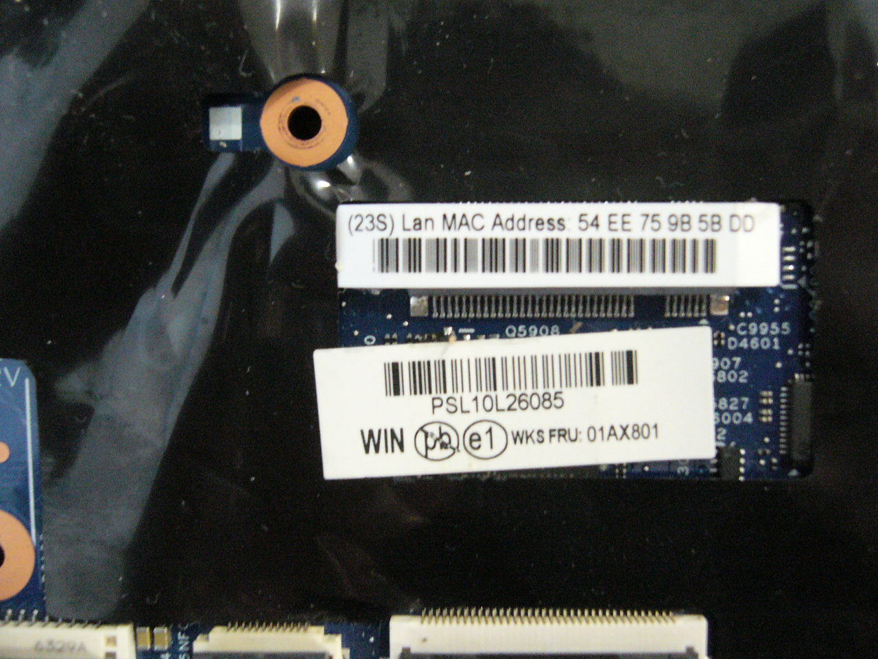 QTY 1x Lenovo Thinkpad X1 Carbon Gen 4 motherboard i5-6200U 8GB X1C - zum Schließen ins Bild klicken