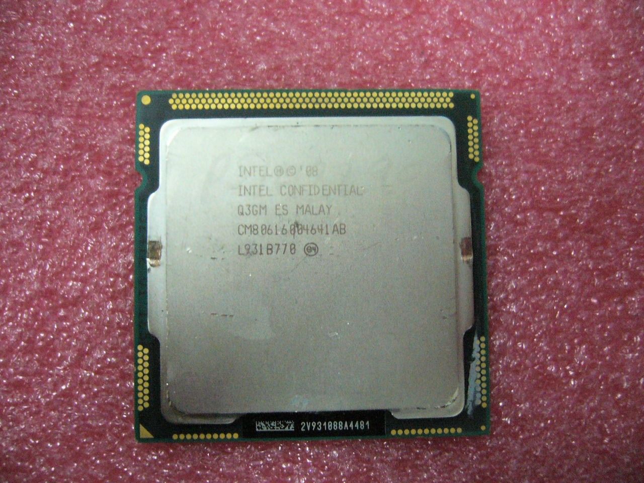 QTY 1x INTEL Core i5 Dual Core CPU i5-670 3.46GHZ/4MB LGA1156 ES Q3GM