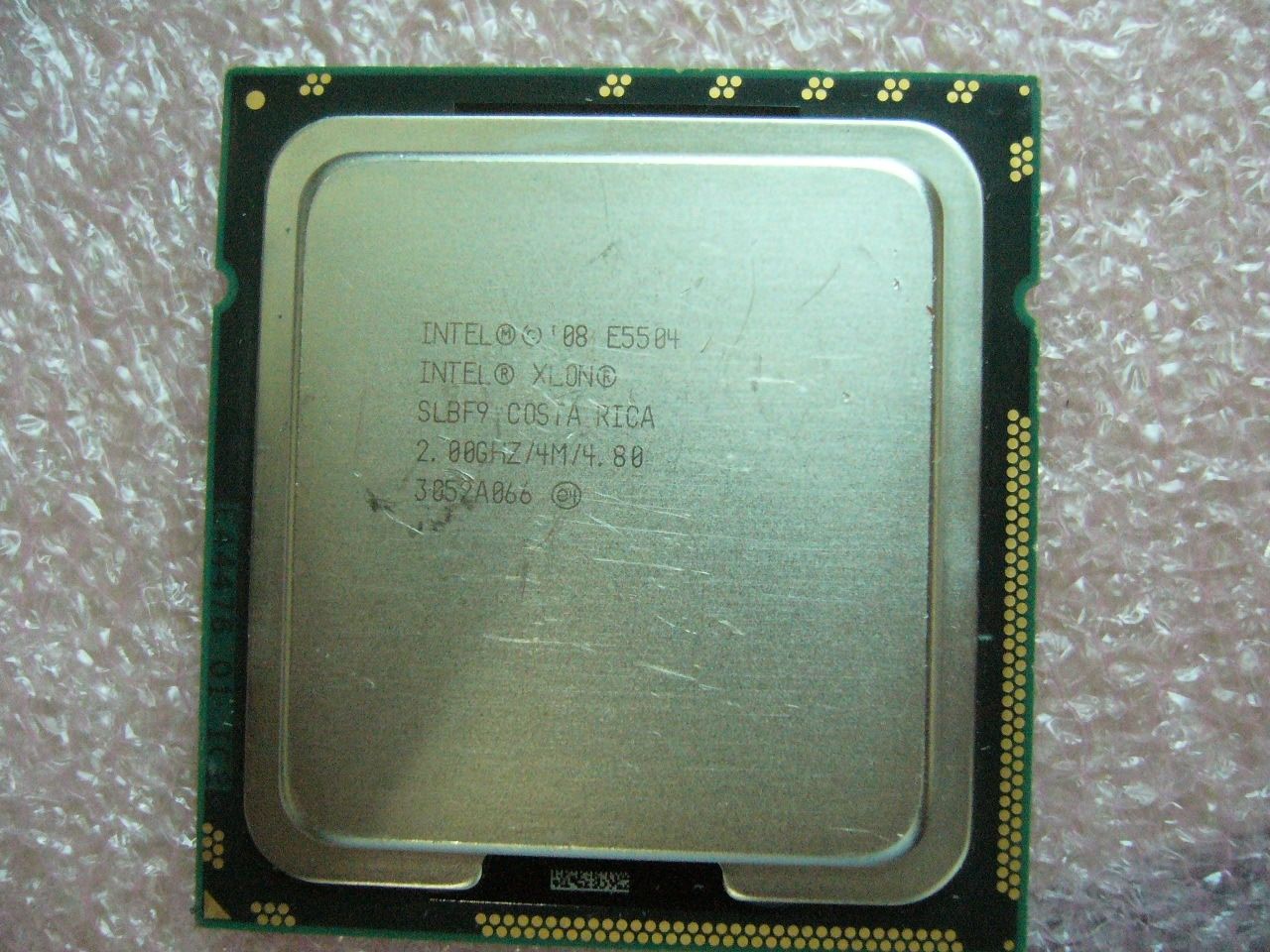 QTY 1x INTEL Quad-Cores CPU E5504 2.0GHZ/4MB 4.8GT/s QPI LGA1366 SLBF9 - Click Image to Close