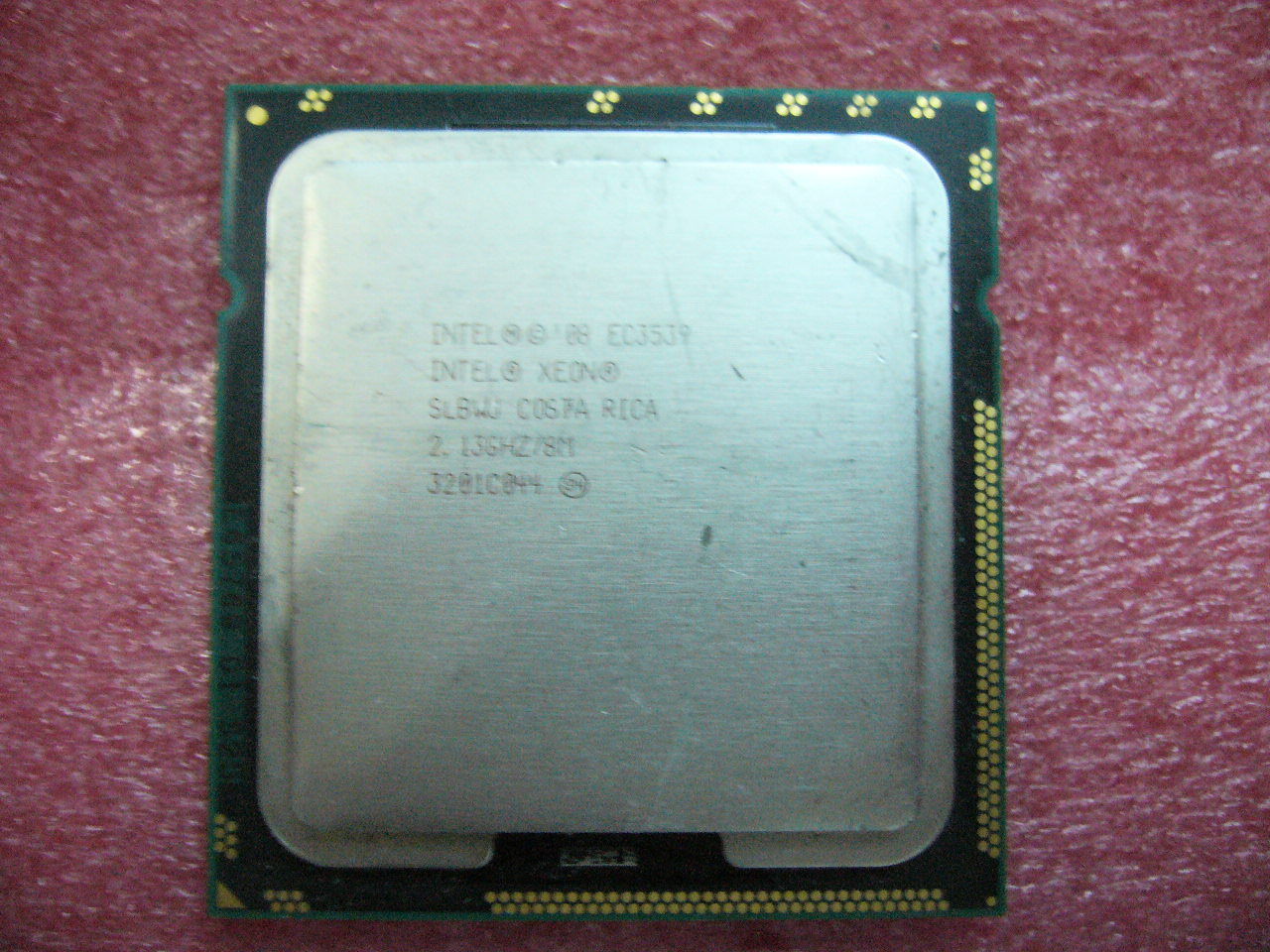QTY 1x INTEL Quad-Cores CPU EC3539 2.13GHZ/8MB LGA1366 SLBWJ