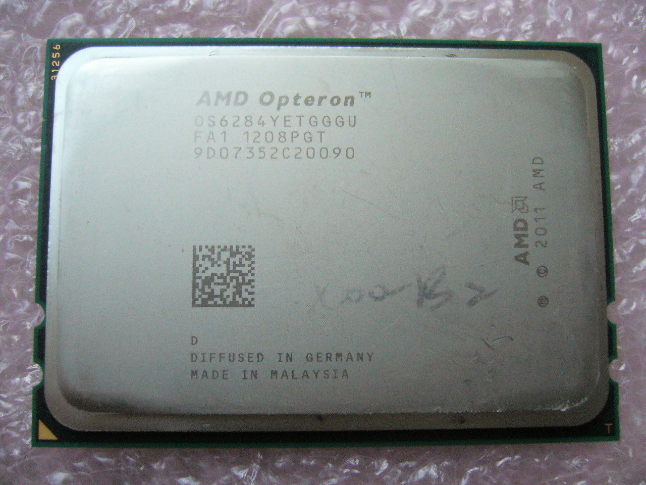 QTY 1x AMD Opteron 6284 SE 2.7 GHz Sixteen Core (OS6284YETGGGU) CPU Tested G34 - Click Image to Close