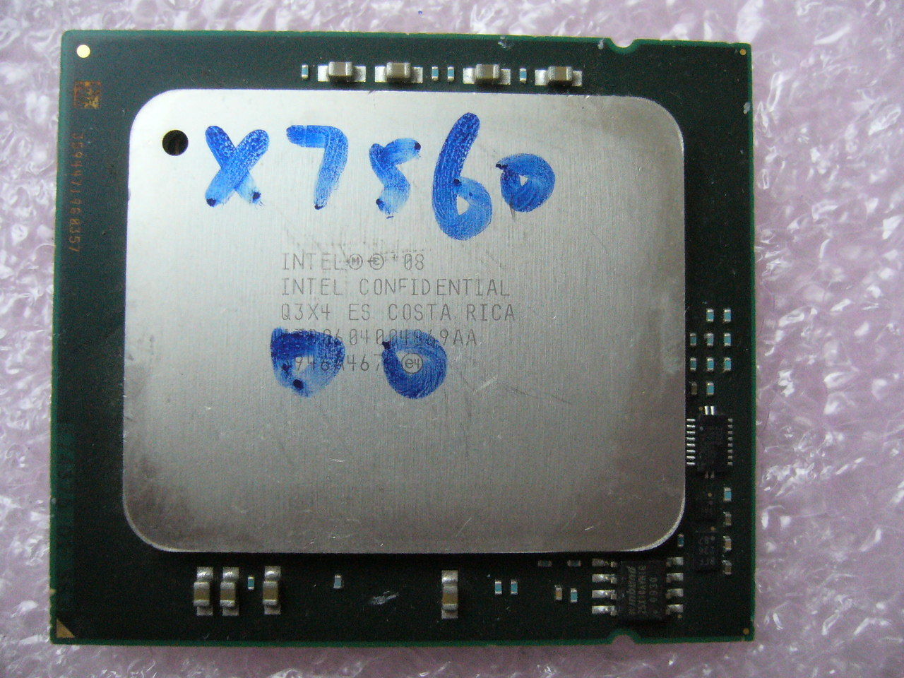 QTY 1x INTEL Eight-Cores ES CPU X7560 2.26GHZ/24MB 6.4GT/s QPI LGA1567 D0