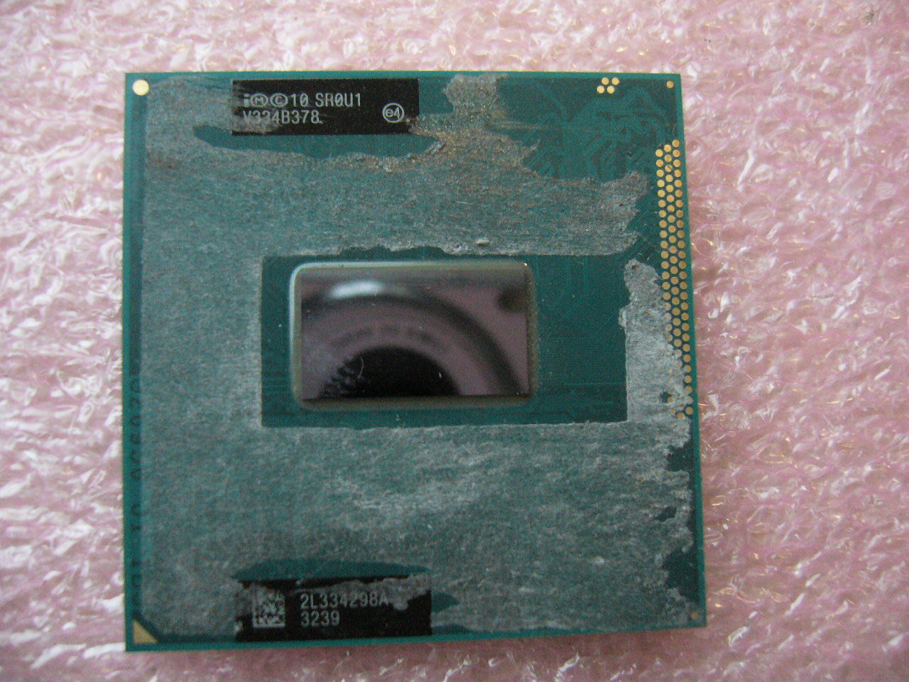 QTY 1x Intel CPU 2020M Dual-Core 2.4 Ghz PGA988 SR0U1 Socket G2 NOT WORKING
