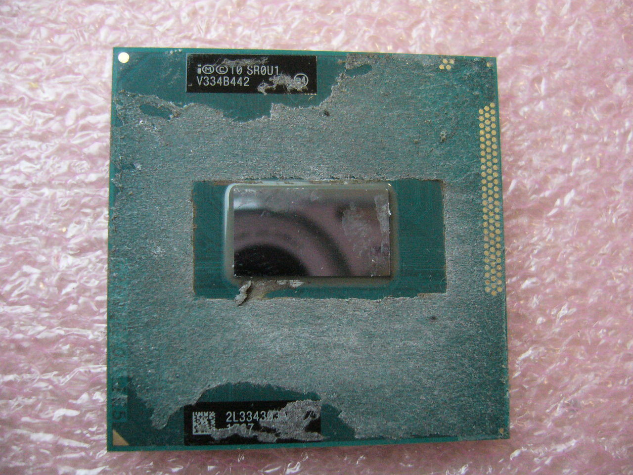 QTY 1x Intel CPU 2020M Dual-Core 2.4 Ghz PGA988 SR0U1 Socket G2 NOT WORKING - zum Schließen ins Bild klicken
