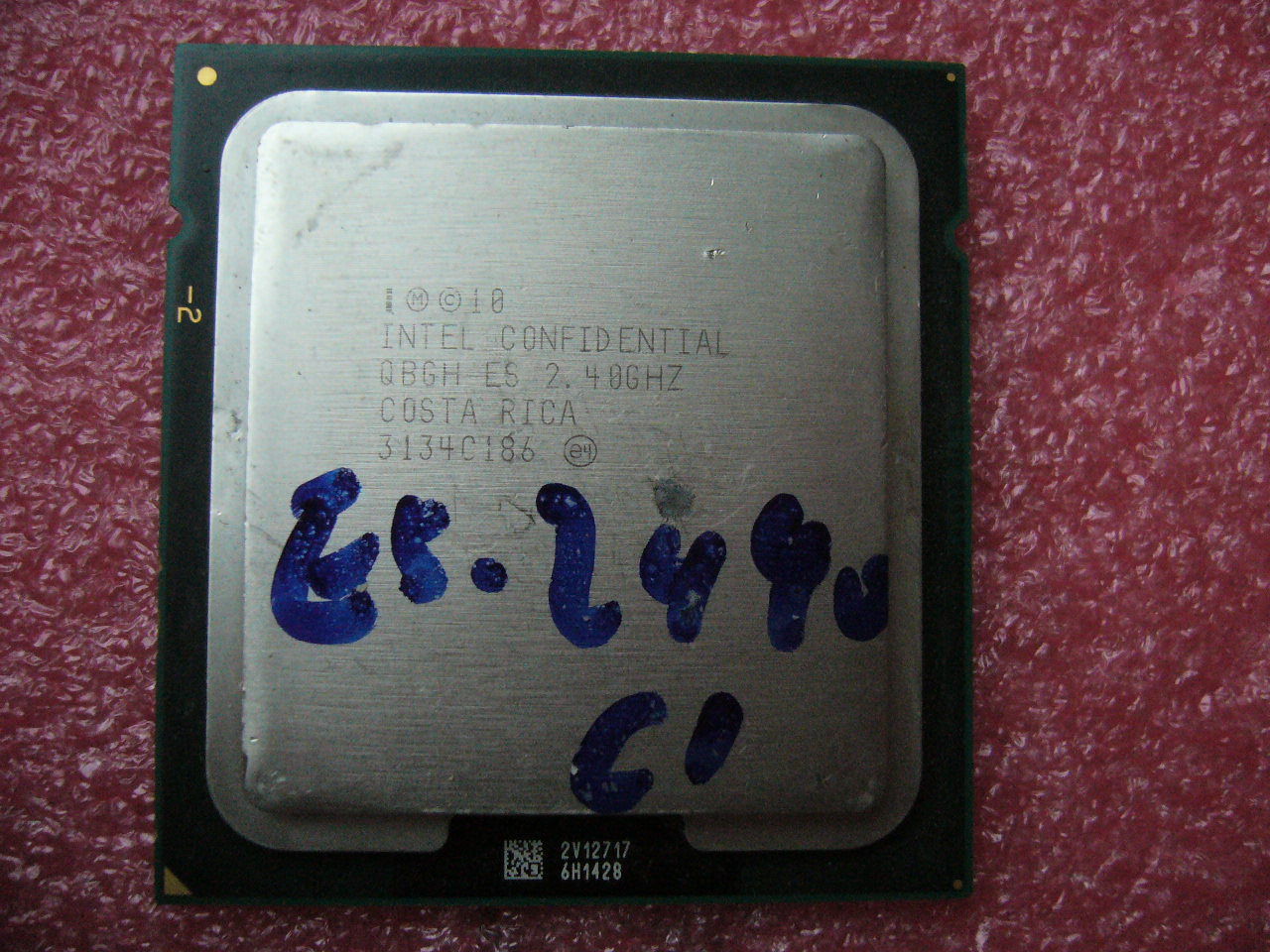 QTY 1x Intel ES CPU E5-2440 6-Cores 2.4Ghz LGA1356 QBGH C1 Damaged but Working