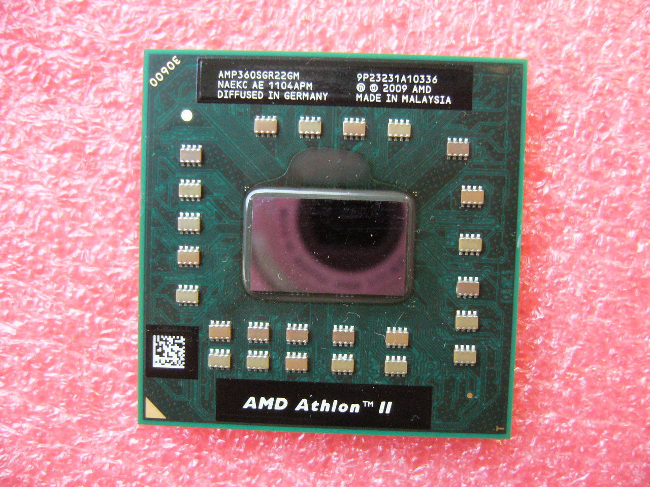 QTY 1x AMD Athlon II P360 2.3GHz Dual-Core (AMP360SGR22GM) Laptop CPU Socket S1
