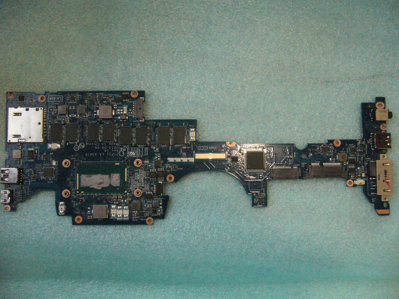 QTY 1x Lenovo Thinkpad Yoga S1 laptop motherboard i5-4200U 8GB LA-A341P ZIPS1 - Click Image to Close
