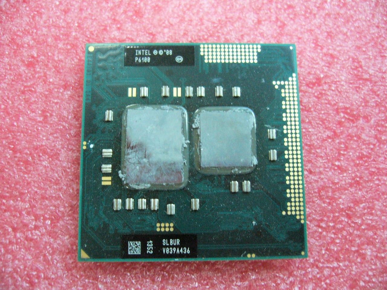 QTY 1x Intel P6100 CPU Pentium Dual-Core 2.0Ghz/3MB PGA988 for laptop SLBUR