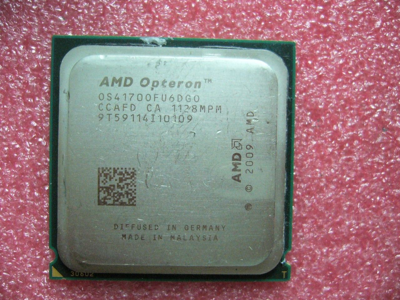 QTY 1x AMD Opteron 4170 HE 2.1 GHz Six Core (OS4170OFU6DGO) CPU Socket C32 - zum Schließen ins Bild klicken