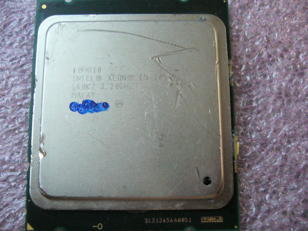 QTY 1x Intel CPU E5-1650 CPU 6-Cores 3.2Ghz LGA2011 SR0KZ NOT WORKING - Click Image to Close