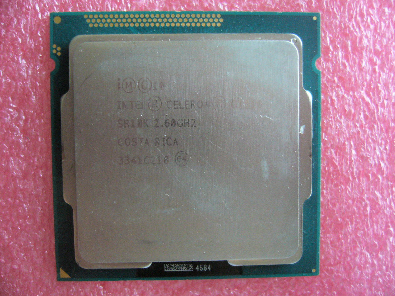 QTY 1x INTEL Celeron CPU G1610 2.6GHZ/2MB LGA1155 SR10K - zum Schließen ins Bild klicken