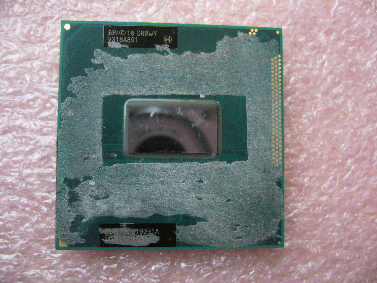 QTY 1x Intel CPU i5-3230M Dual-Core 2.6 Ghz PGA988 SR0WY Socket G2 NOT WORKING - Click Image to Close