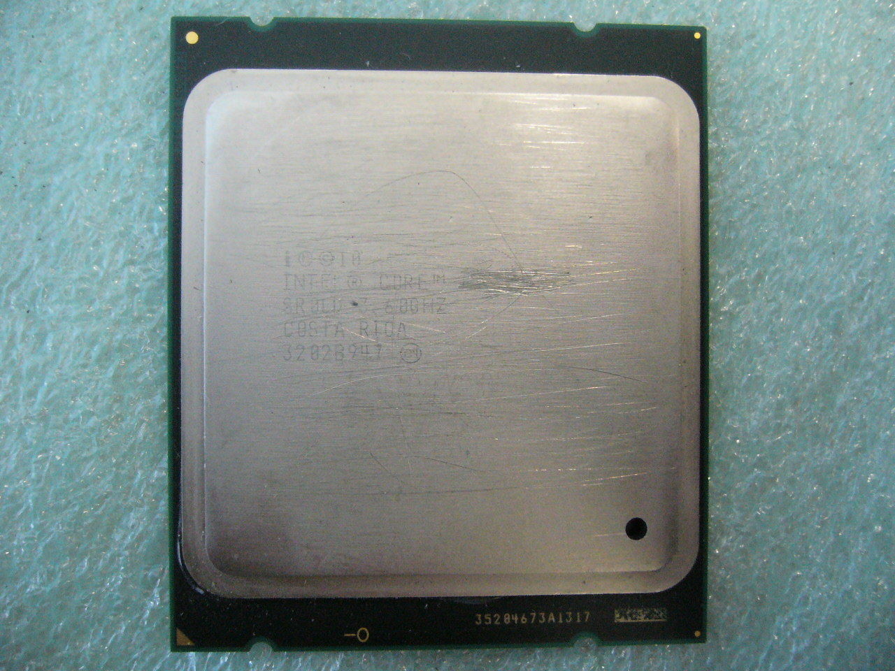 QTY 1x Intel CPU i7-3820 CPU 4-Cores 3.6Ghz LGA2011 SR0LD NOT WORKING