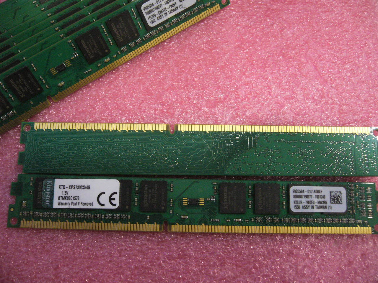 QTY 1x 4GB DDR3 PC3-12800 non-ECC desktop memory Kingston 9905584-017.A00LF