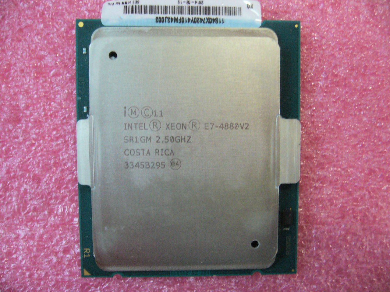 QTY 1x INTEL 15-Cores Xeon CPU E7-4880 V2 2.5GHZ/37.5MB LGA2011-1 SR1GM - Click Image to Close