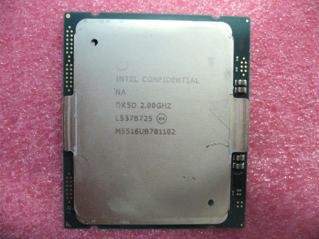 QTY 1x INTEL 10-Cores ES Confidential CPU E7-4820V4 2.0GHZ 25MB QK5D LGA2011-1