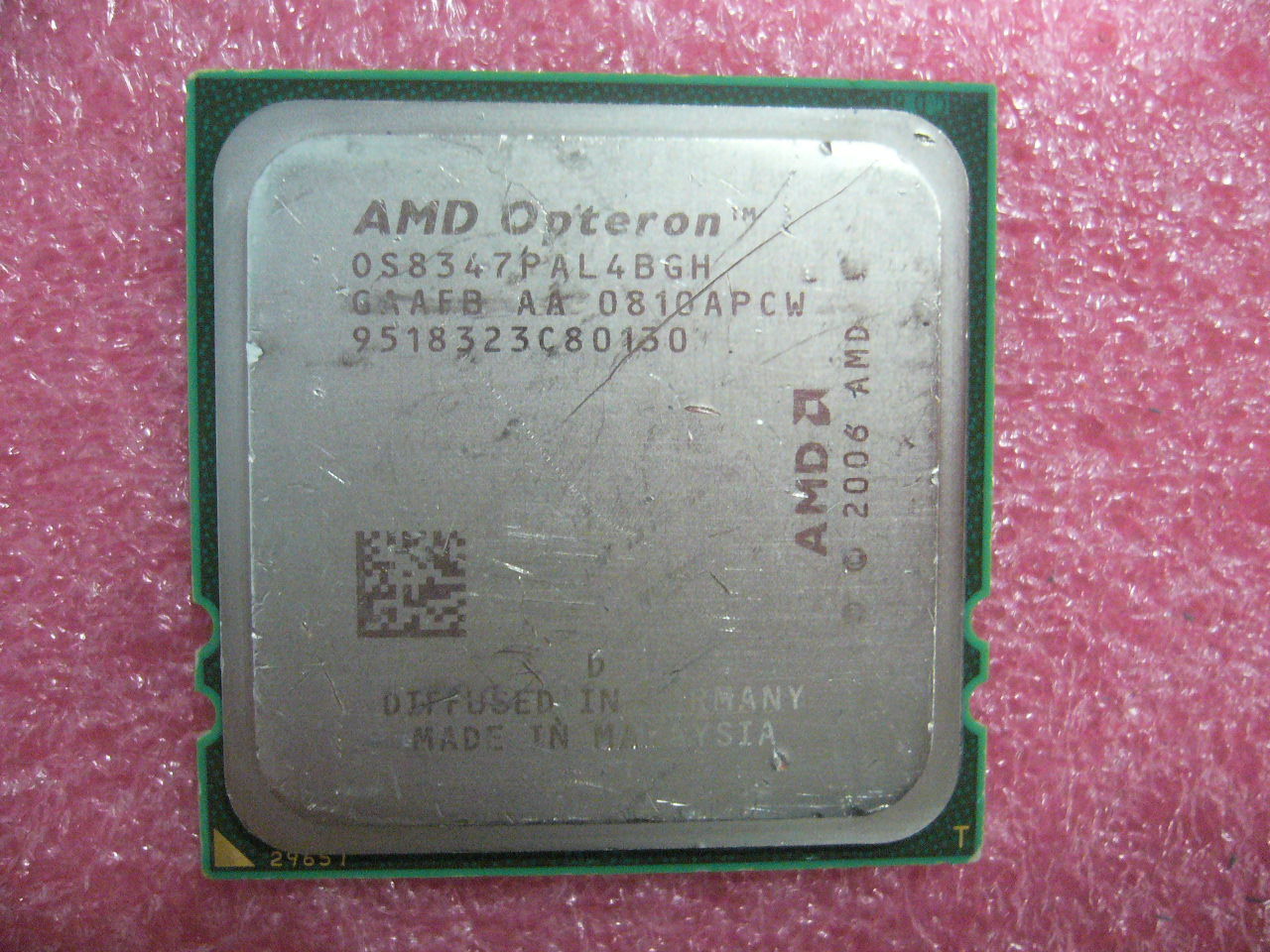 QTY 1x AMD Opteron 8347 HE 1.9GHz Quad-Core (OS8347PAL4BGH) CPU Socket F 1207 - Click Image to Close