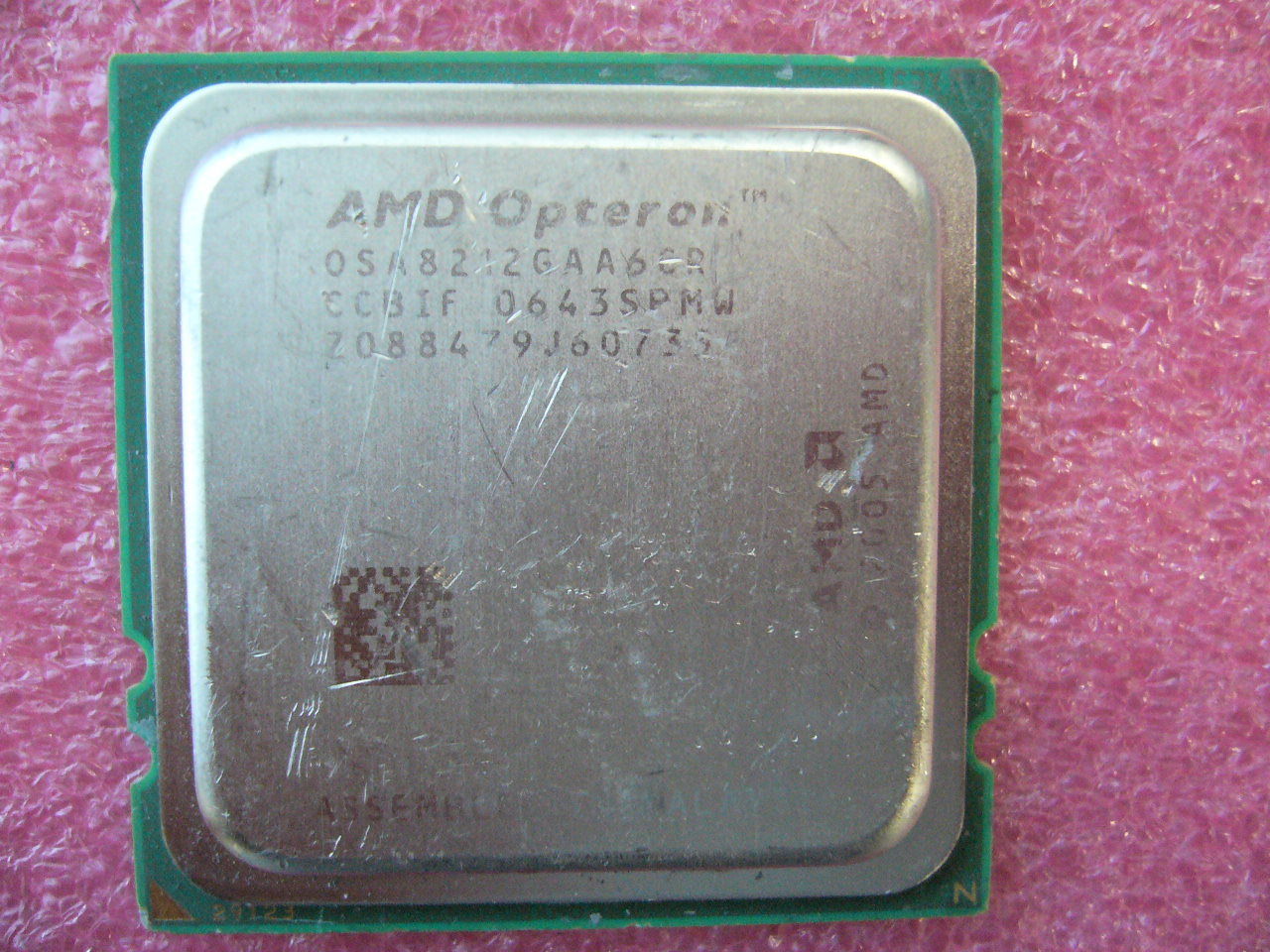 QTY 1x AMD OSA8212GAA6CR Opteron 8212 2.0 GHz Dual Core CPU Socket F 1207