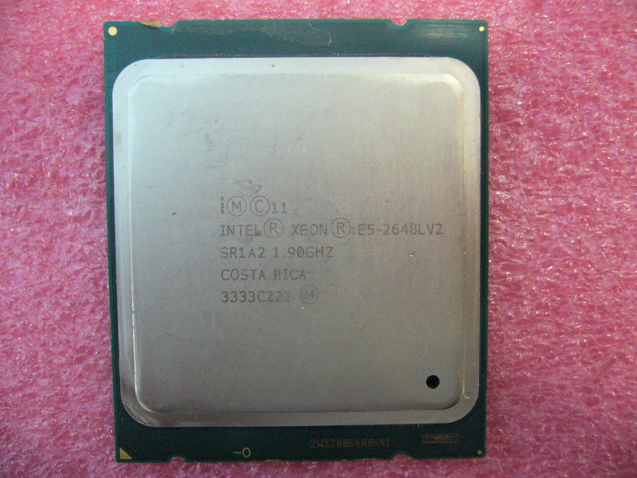 QTY 1x Intel CPU E5-2648LV2 CPU 10-Cores 1.9Ghz 25MB LGA2011 TDP 70W SR1A2