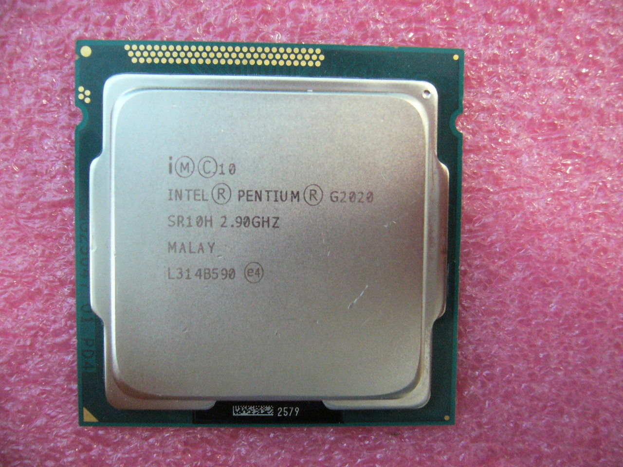 QTY 1x INTEL Pentium CPU G2020 2.9GHZ/3MB LGA1155 SR10H - zum Schließen ins Bild klicken