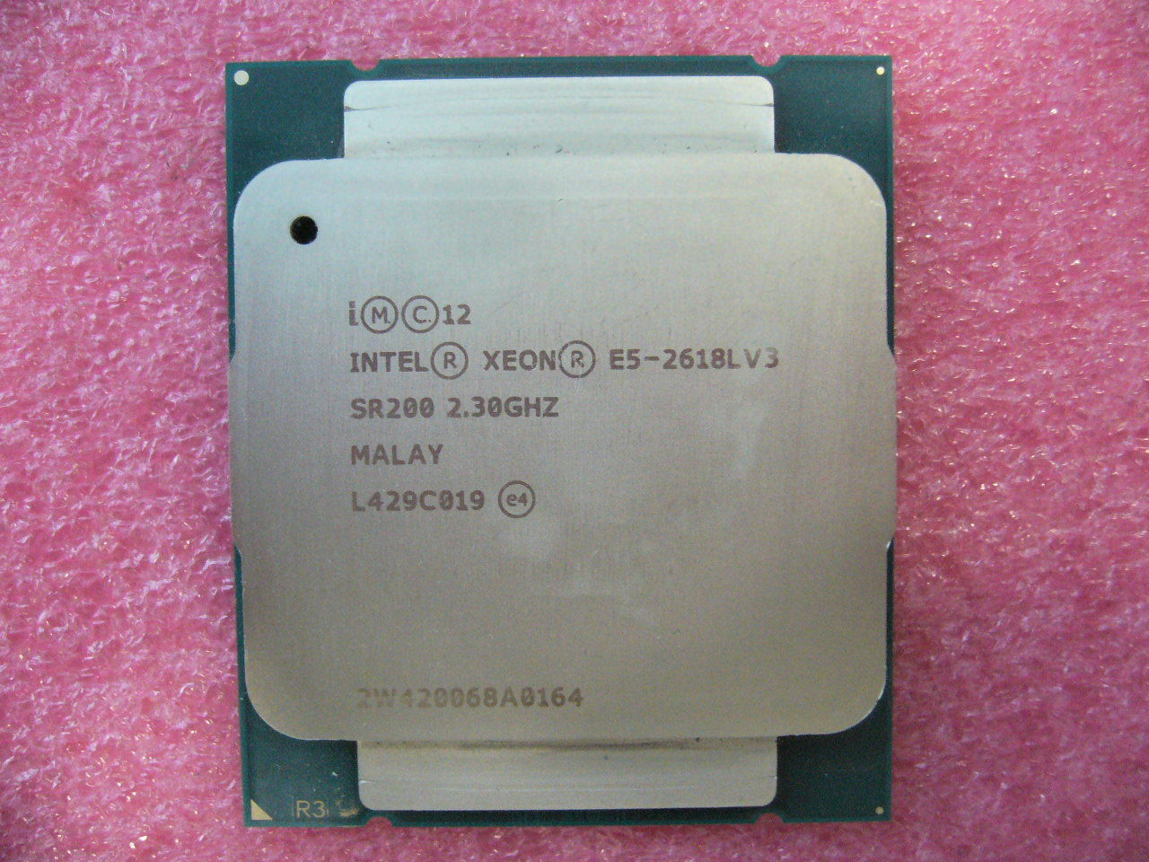 QTY 1x Intel CPU E5-2618LV3 CPU Egith-Cores 2.3Ghz LGA2011-3 SR200 TDP 75W
