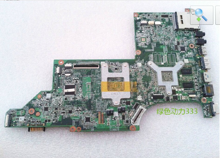 Non-Integrated 605496-001 for HP DV7-4000 AMD laptop motherboard - Click Image to Close