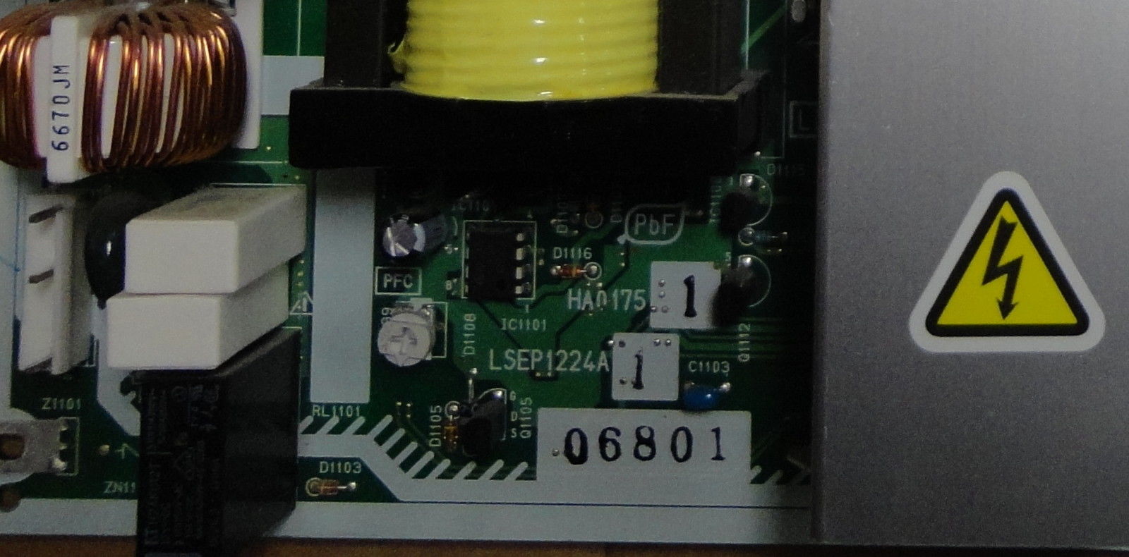 LSEP1224A1,LSJB1224-1:Hitachi HA01751 Power Supply - Click Image to Close