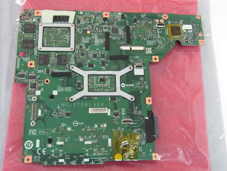 MSI GE70 Laptop Motherboard w/ Intel i7-4700HQ 2.4GHz CPU MS-175 - Click Image to Close