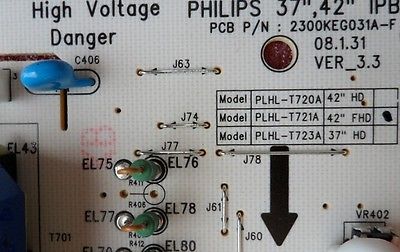 power Board 2300KEG031A-F PLHL-T721A For PHILLIPS 42PFL5403/93 - zum Schließen ins Bild klicken