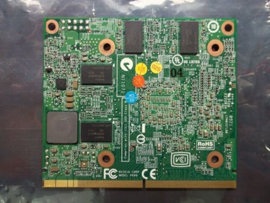 NVidia P699 N10PGS 1GB 800MHZ VG.10P06.005 MXM3 Video Card OEM - zum Schließen ins Bild klicken