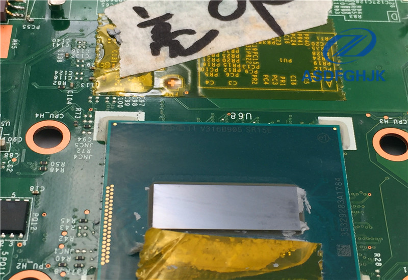 MSI GS70 MS-1772 Motherboard 860M/2GB w/ i7-4700HQ 2.4GHz CPU MS-17721 - zum Schließen ins Bild klicken