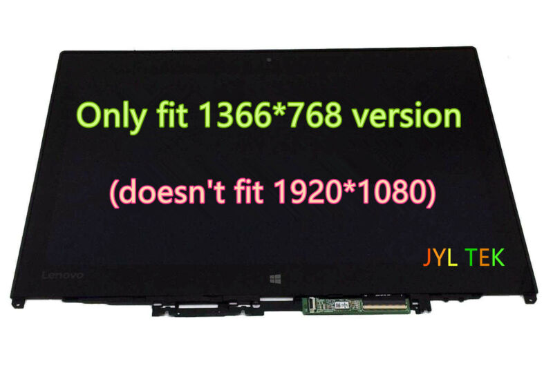 12.5" HD Touch Screen LCD Display Assembly 01HY608 For Lenovo ThinkPad Yoga 260