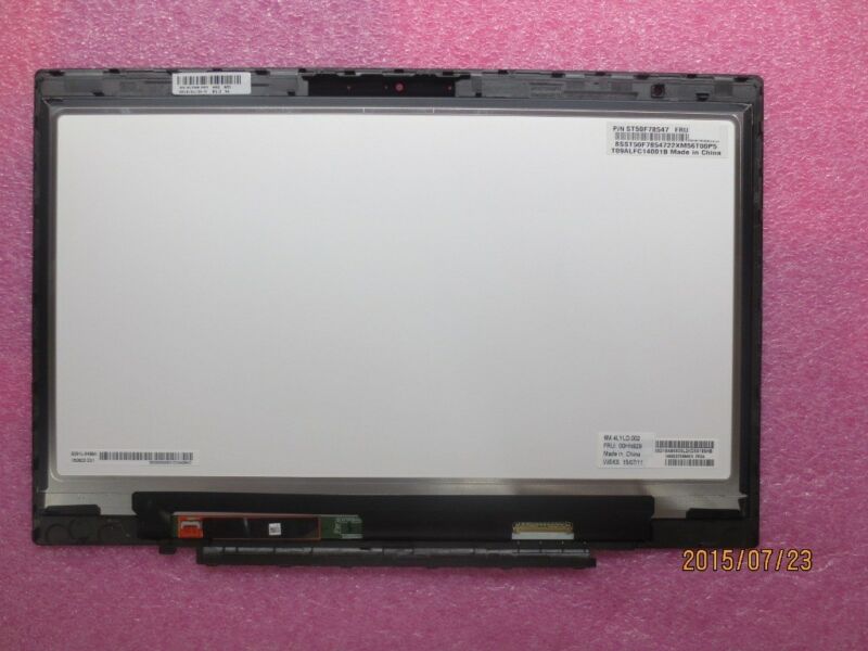14" WQHD LCD LED Screen Touch Assembly For Lenovo Thinkpad FRU: 00NY405 - Click Image to Close