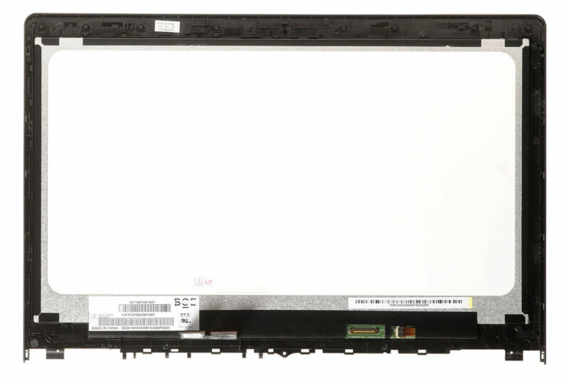 New FHD LCD Touch Screen Digitizer Assembly Bezel For Lenovo Flex 3-1580 80R4