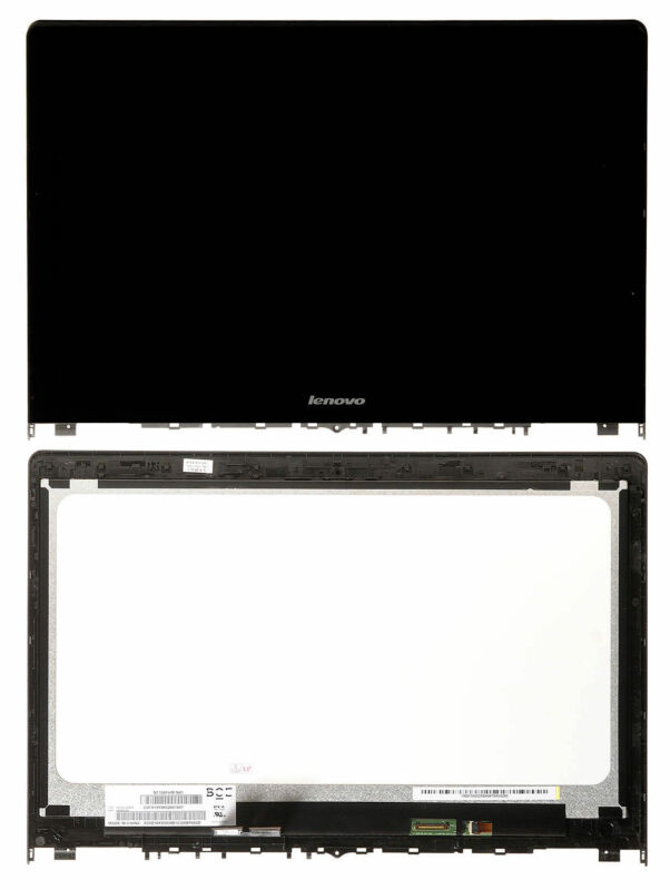 New FHD LCD Touch Screen Digitizer Assembly Bezel For Lenovo Flex 3-1580 80R4 - Click Image to Close