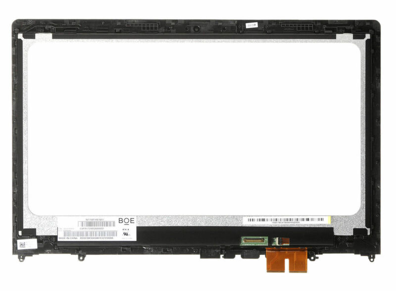 FHD LCD Touch Screen Glass Digitizer Assembly For Lenovo Flex 4-1570 80SB - Click Image to Close