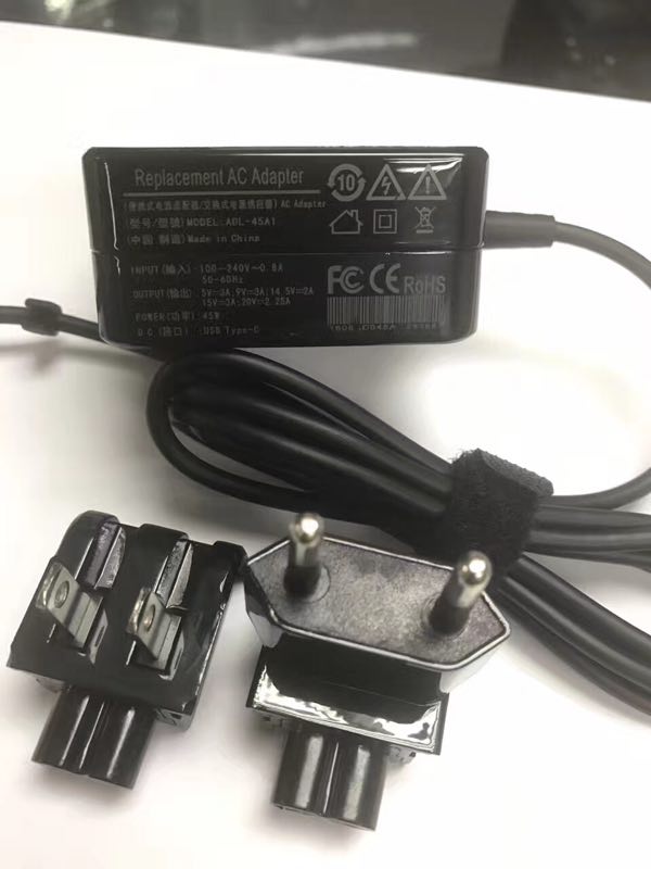 45W USB C PD Charger Power Supply Adapter For Macbook Dell Xiaomi air HP Spectre - zum Schließen ins Bild klicken