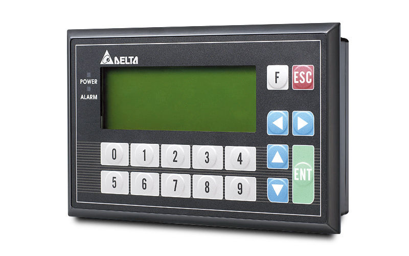 TP04P-22XA1R Delta Text Panel with built-in PLC TP04G-BL 8DI/8DO 2PT/2AI
