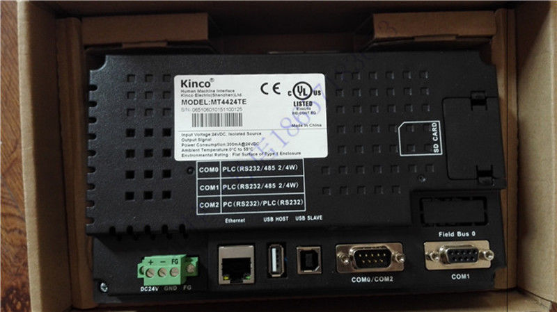 MT4424TE KINCO HMI Touch Screen 7inch 800*480 Ethernet + program cable n - zum Schließen ins Bild klicken
