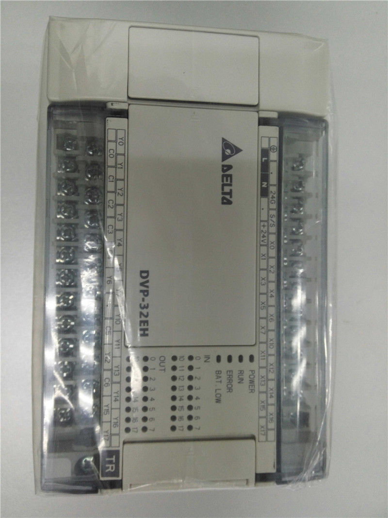DVP32EH00T3 Delta EH2/EH3 Series PLC DI 16 DO 16 Transistor output 100-2 - Click Image to Close