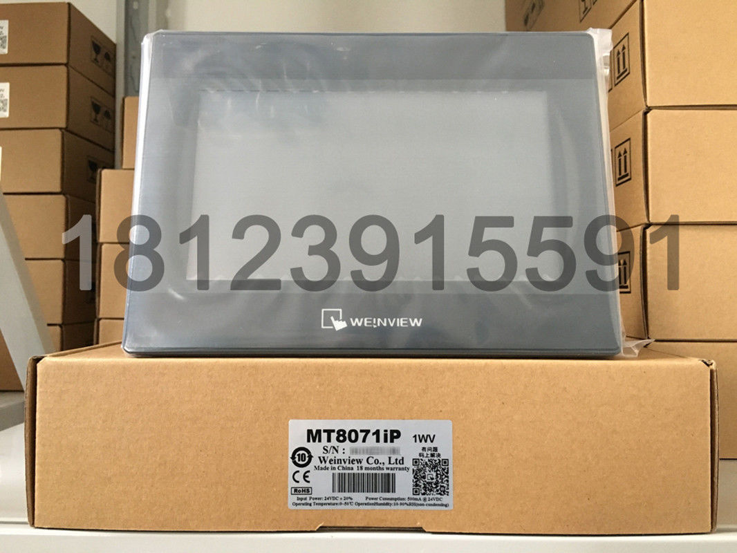 MT8071IP replace MT8070iH5 weinview HMI touch screen 7" Ethernet new in - Click Image to Close