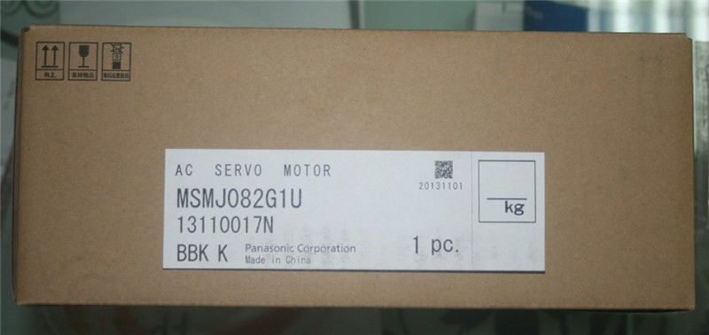 MSMJ082G1U A5 AC Servo Motor 750w 3000rpm 2.4N.m 80mm frame AC200V 20-bi - Click Image to Close