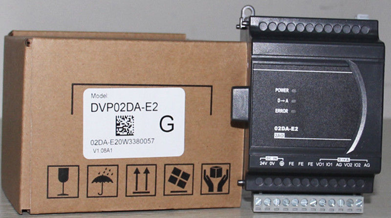 DVP02DA-E2 Delta ES2/EX2 Series Analog I/O Module AO 2 new in box - Click Image to Close