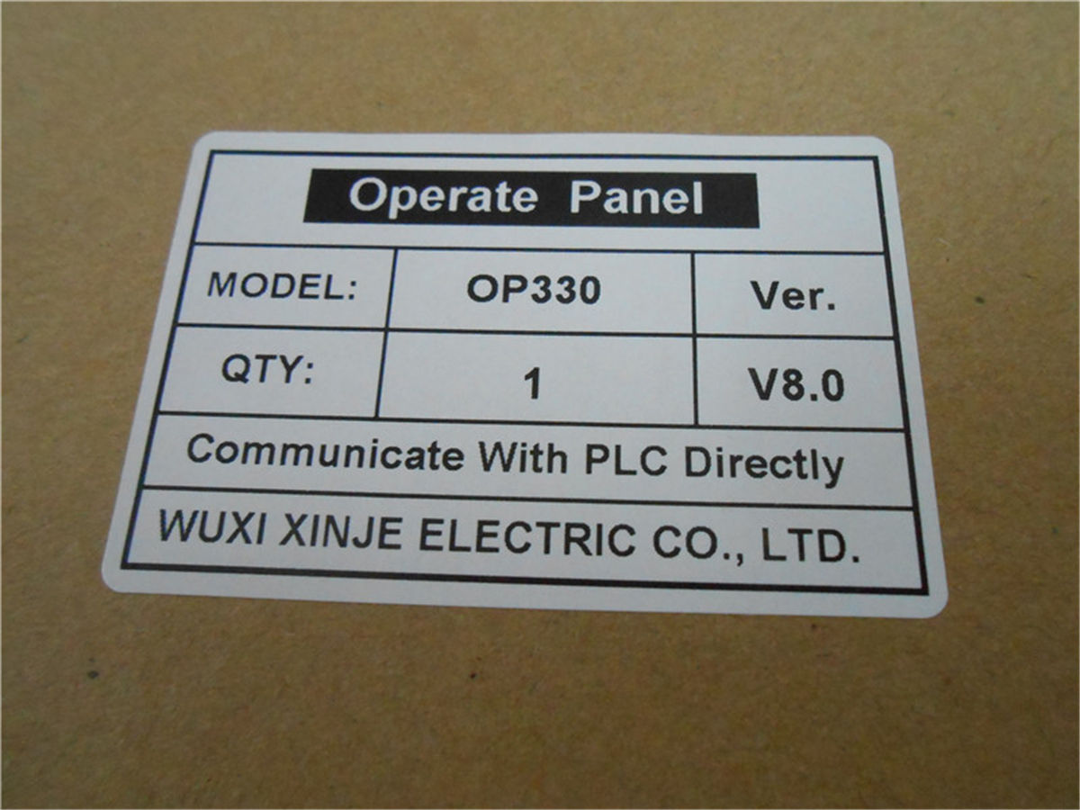 OP330 XINJE Touchwin Operate text Panel STN single color 26 keys new - Click Image to Close
