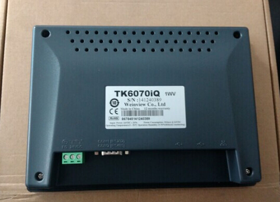 TK6070iQ Weinview HMI Touch Screen 7inch 800*480 1 USB Host new in box - zum Schließen ins Bild klicken