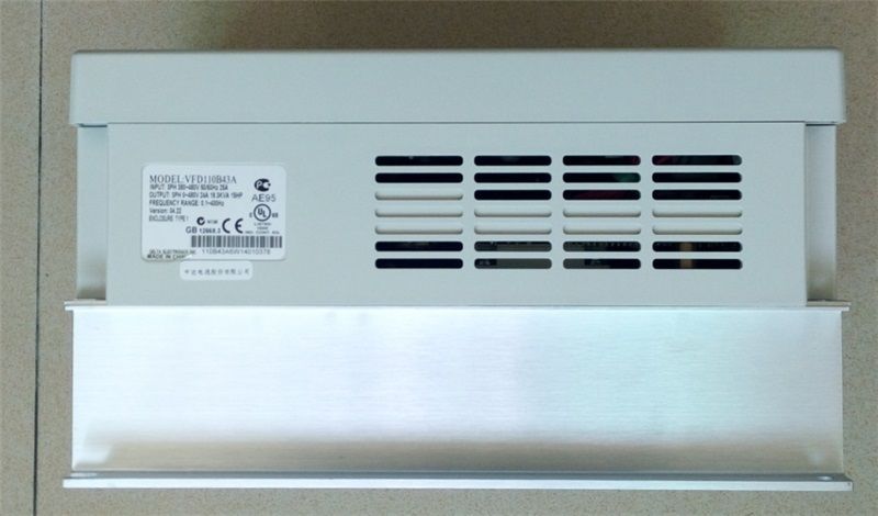 VFD110B43A DELTA VFD Inverter Frequency converter 11kw 15HP 3 PHASE 380V - Click Image to Close