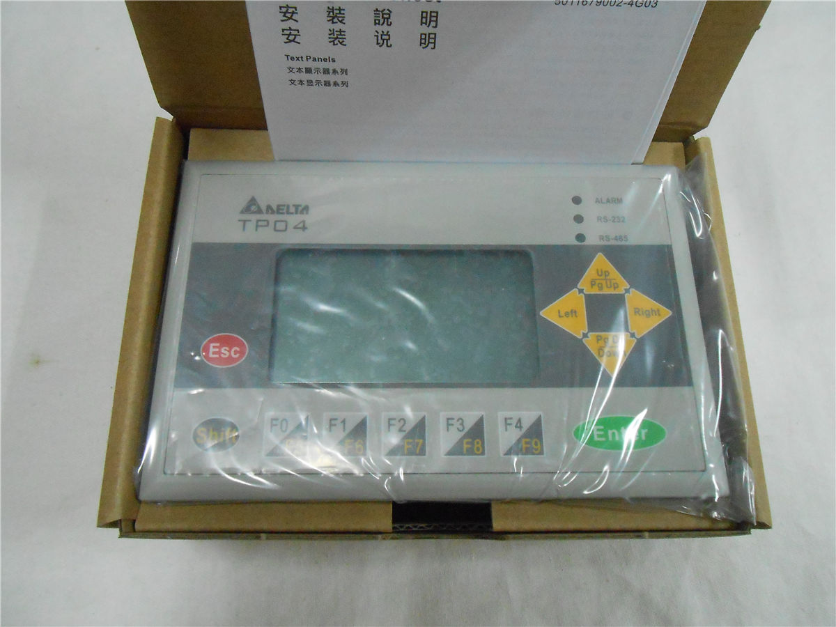 TP04G-AS2 Delta Text Panel HMI STN LCD single color 4 Lines Display mode - Click Image to Close