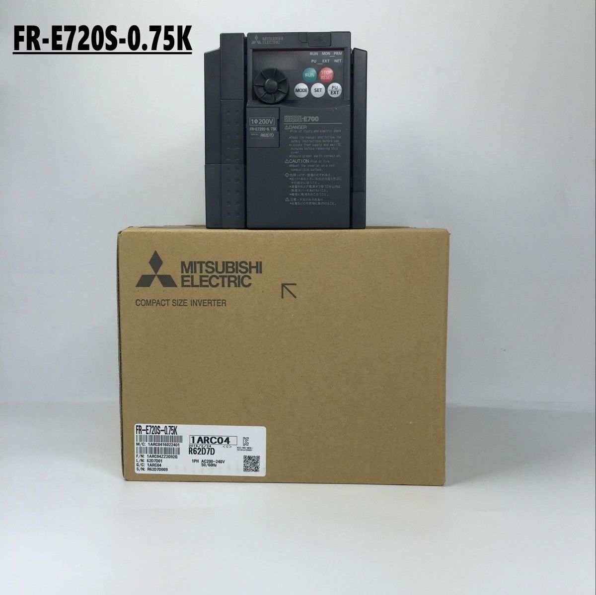 Brand New MITSUBISHI inverter FR-E720S-0.75K In Box FRE720S0.75K - Click Image to Close