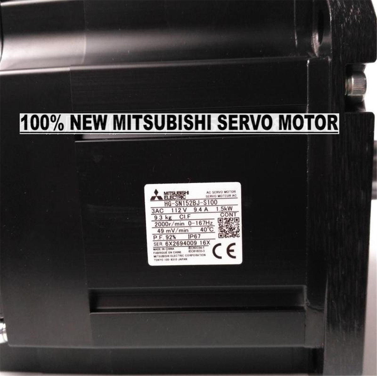 GENUINE NEW Mitsubishi Servo Motor HG-SN152BJ-S100 in box HGSN152BJS100 - Click Image to Close